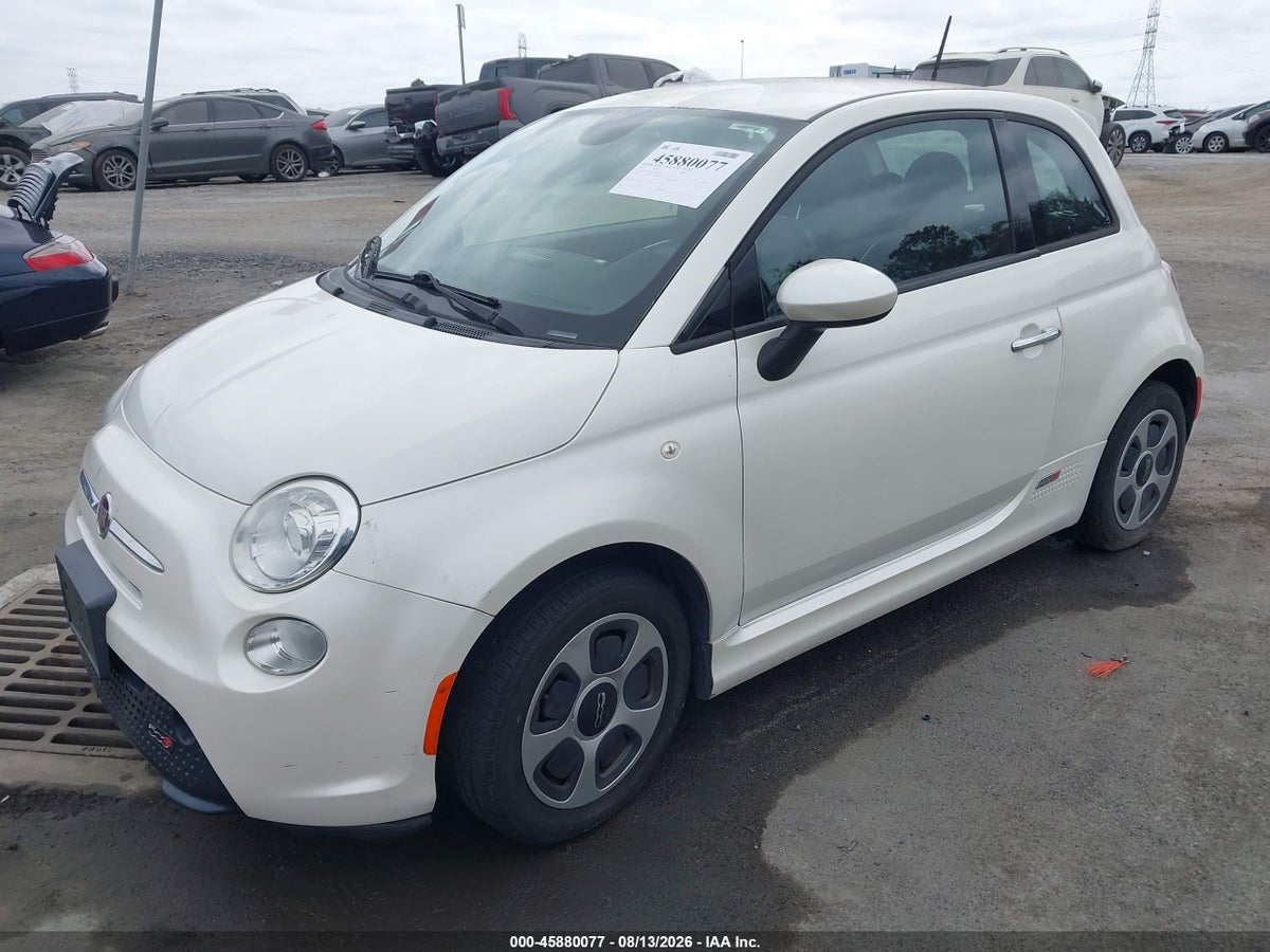 2015 FIAT 500E BATTERY ELECTRIC — снимка 2