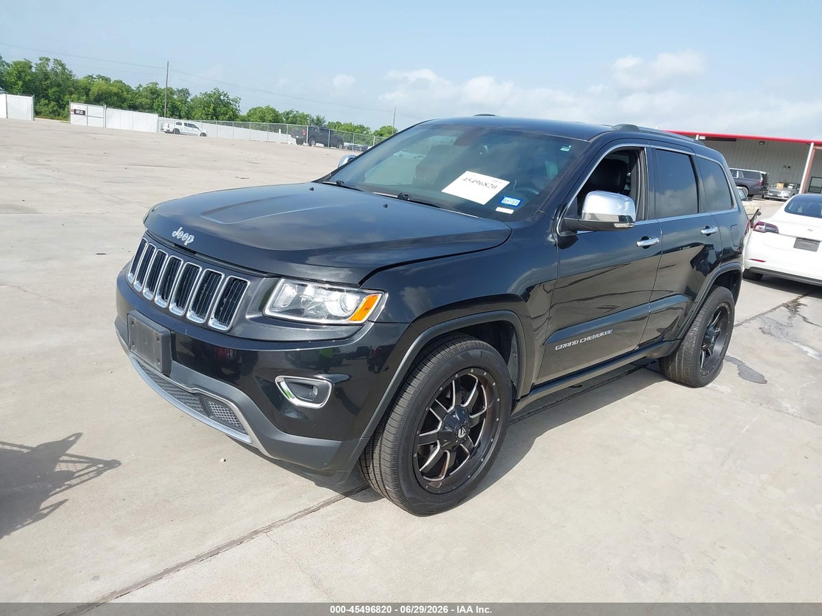 2015 JEEP GRAND CHEROKEE LIMITED — снимка 2