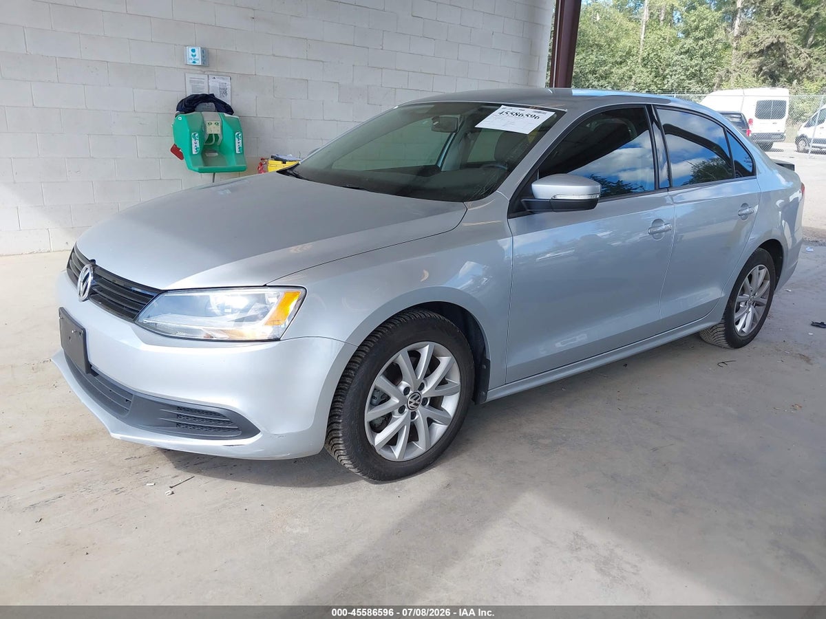 2012 VOLKSWAGEN JETTA 2.5L SE — снимка 2