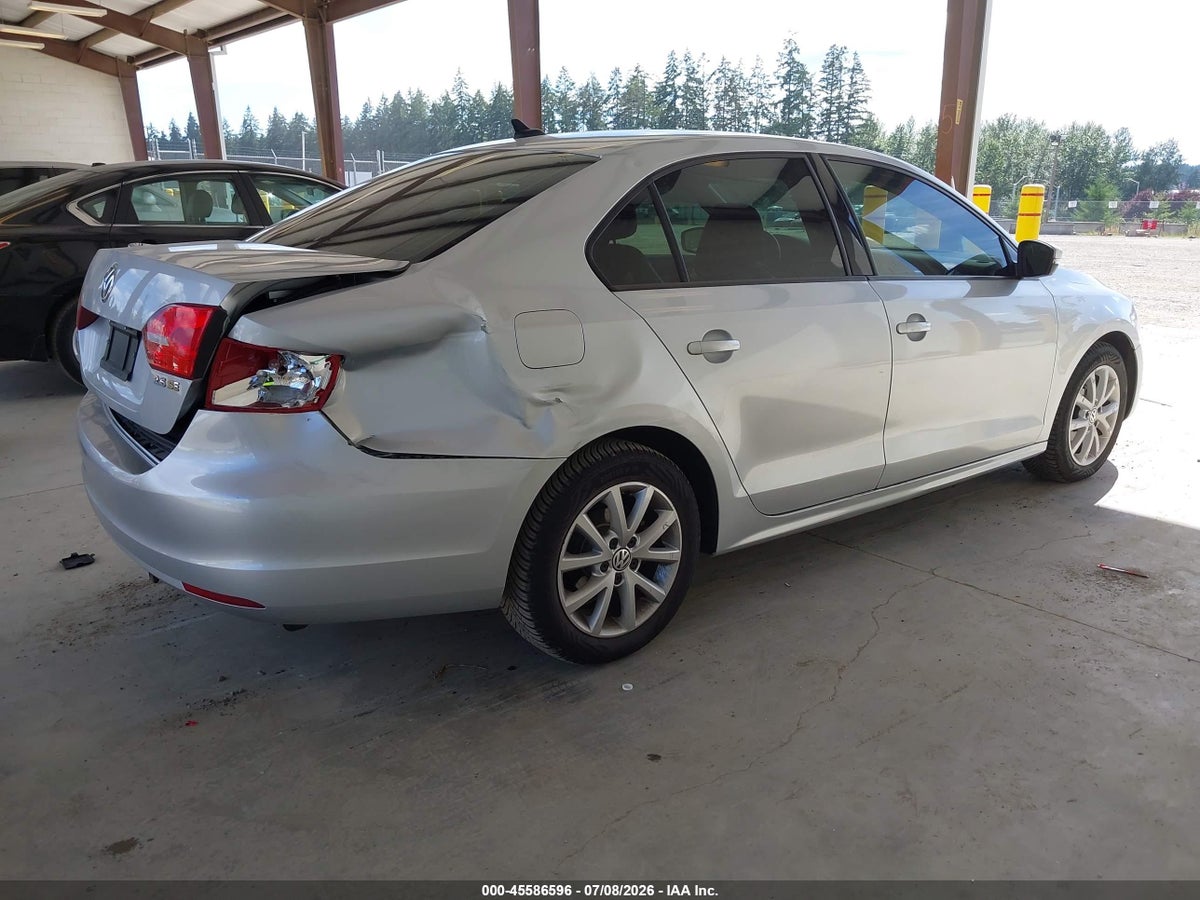 2012 VOLKSWAGEN JETTA 2.5L SE — снимка 4