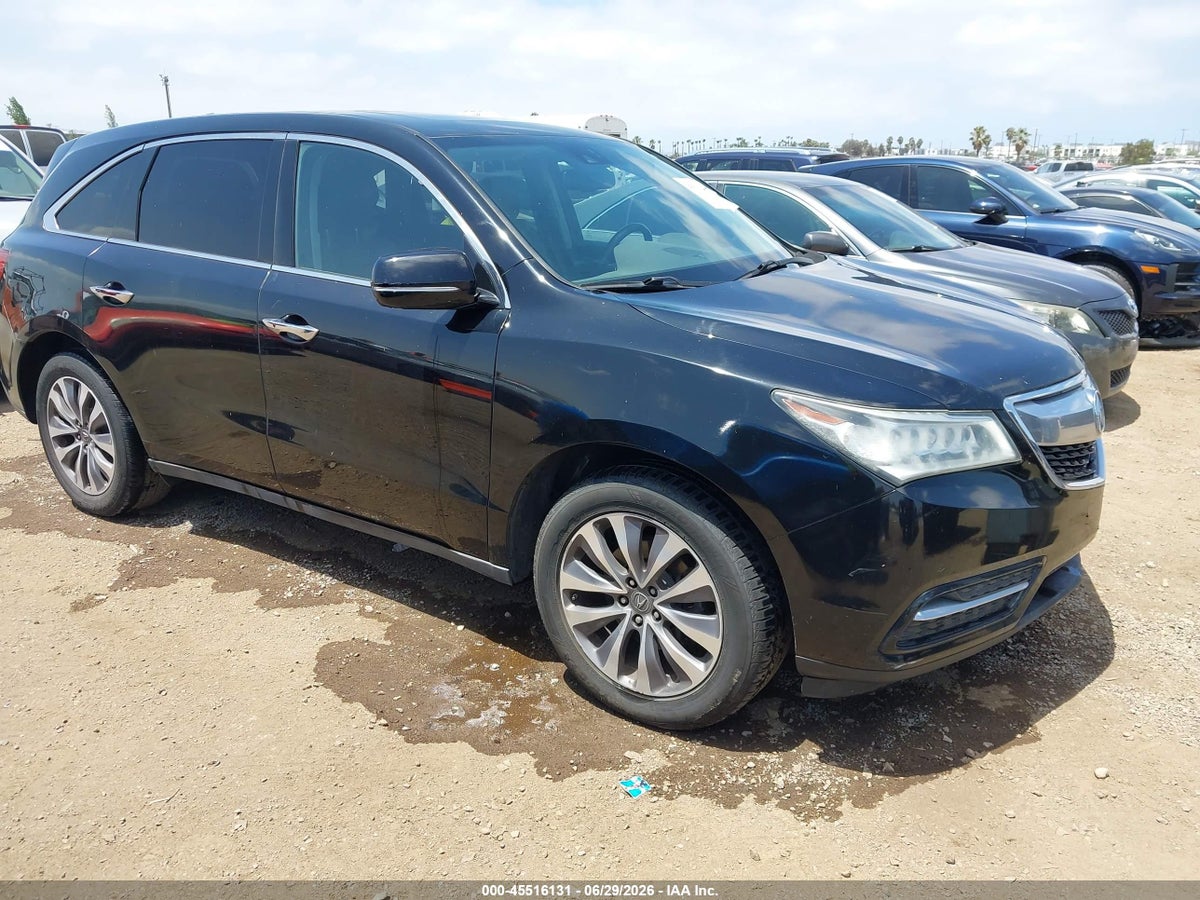 2015 ACURA MDX TECHNOLOGY PACKAGE
