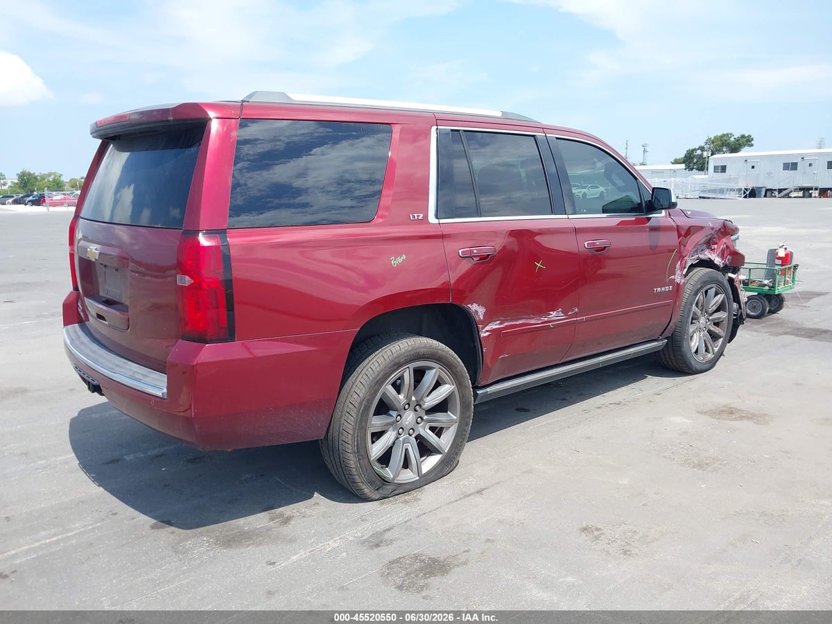 2016 CHEVROLET TAHOE LTZ — снимка 4