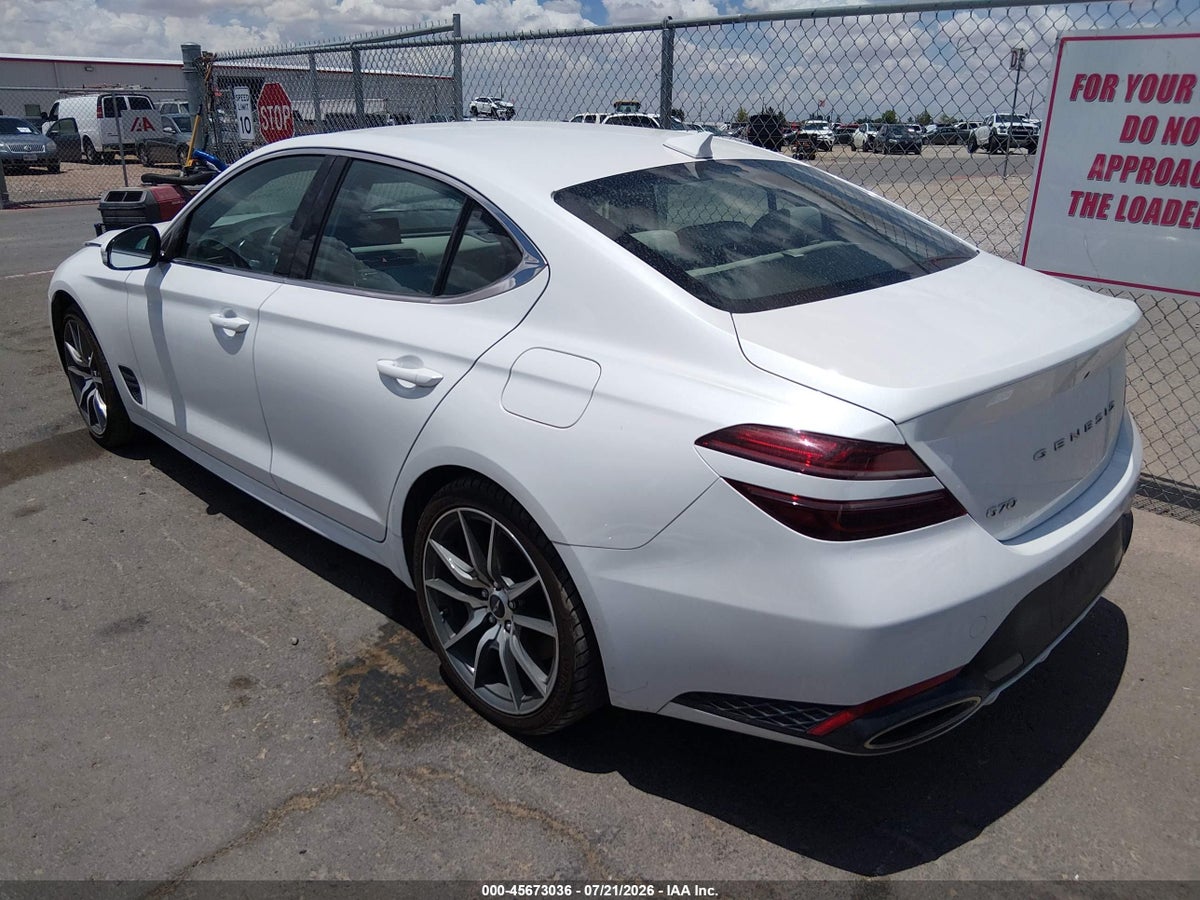2025 GENESIS G70 2.5T RWD — снимка 3
