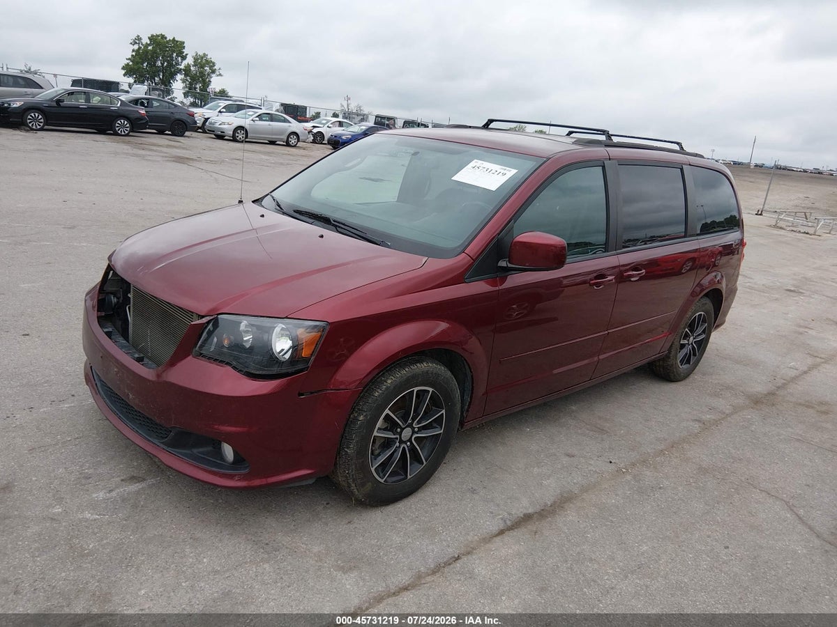 2017 DODGE GRAND CARAVAN GT — снимка 2