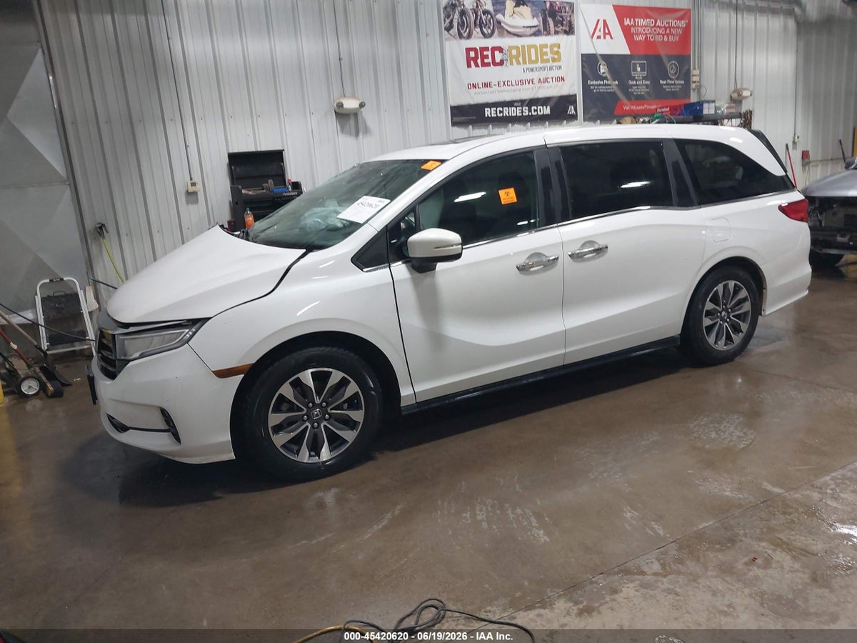 2021 HONDA ODYSSEY EX-L — снимка 2
