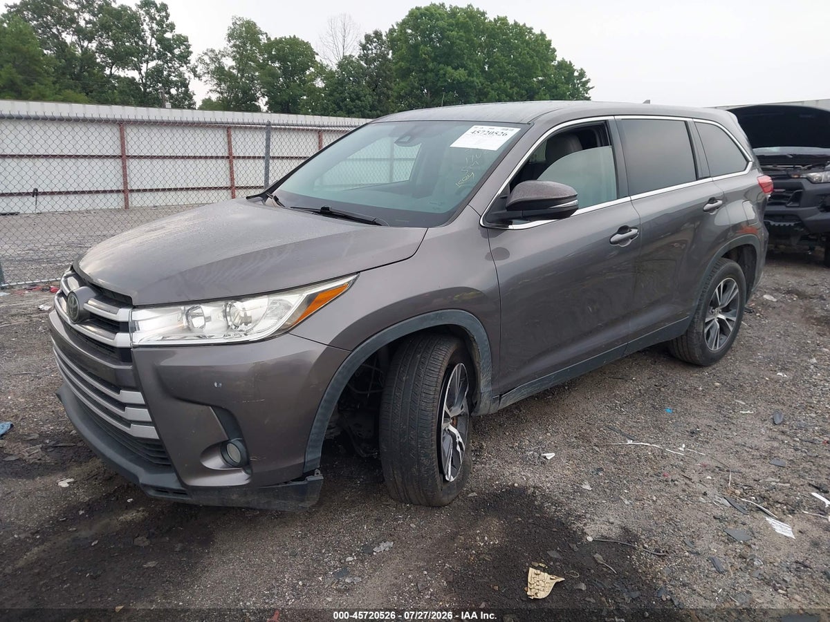2019 TOYOTA HIGHLANDER LE PLUS — снимка 2