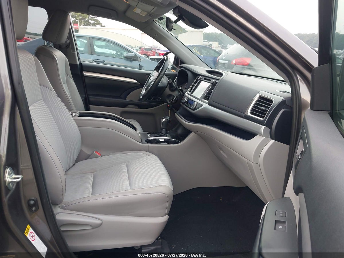 2019 TOYOTA HIGHLANDER LE PLUS — снимка 5