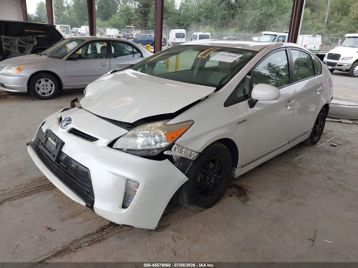 2012 TOYOTA PRIUS TWO — снимка 2