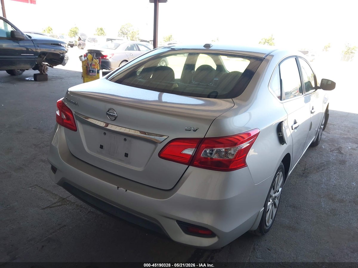 2017 NISSAN SENTRA SV — снимка 4