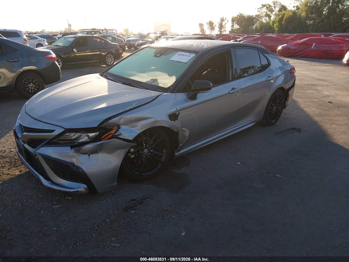2021 TOYOTA CAMRY XSE HYBRID — снимка 2