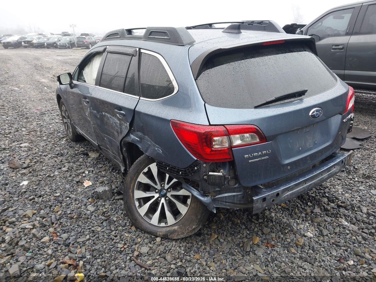 2016 SUBARU OUTBACK 2.5I LIMITED — снимка 3