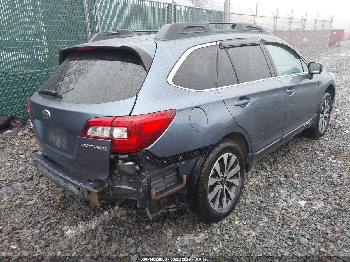 2016 SUBARU OUTBACK 2.5I LIMITED — снимка 4