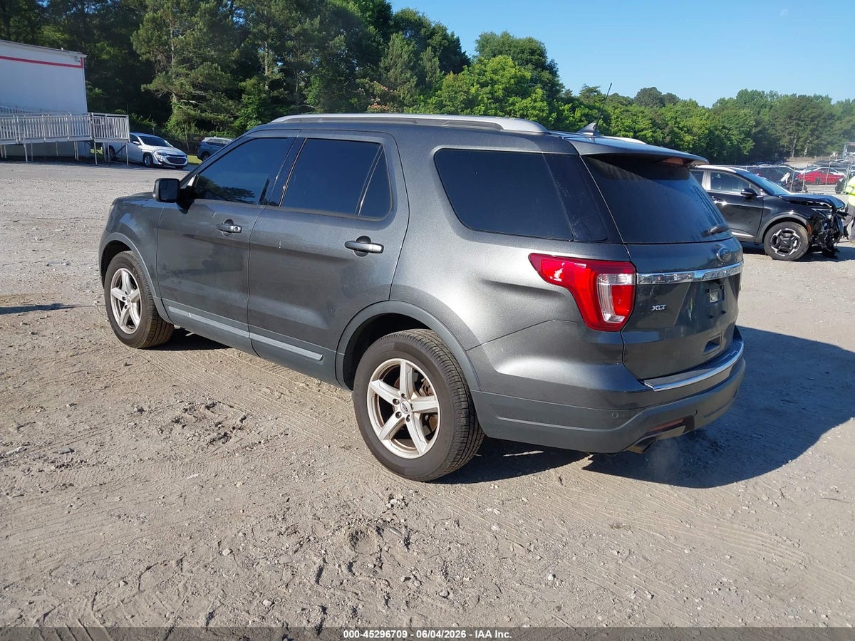 2018 FORD EXPLORER XLT — снимка 3