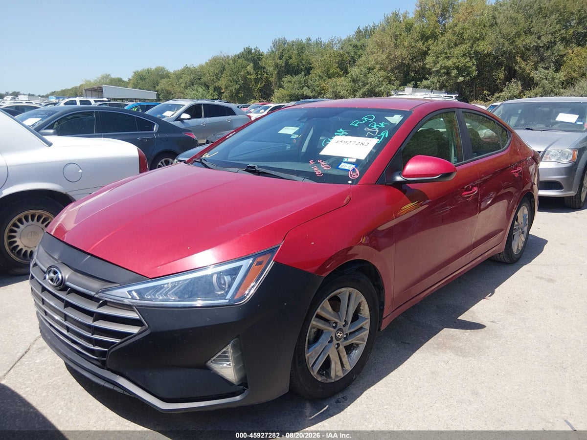 2019 HYUNDAI ELANTRA SEL — снимка 2