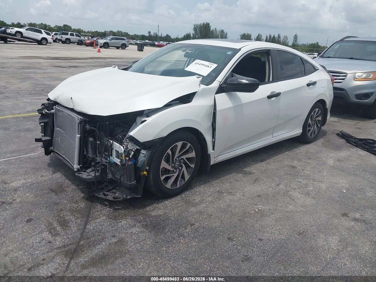 2018 HONDA CIVIC EX — снимка 2