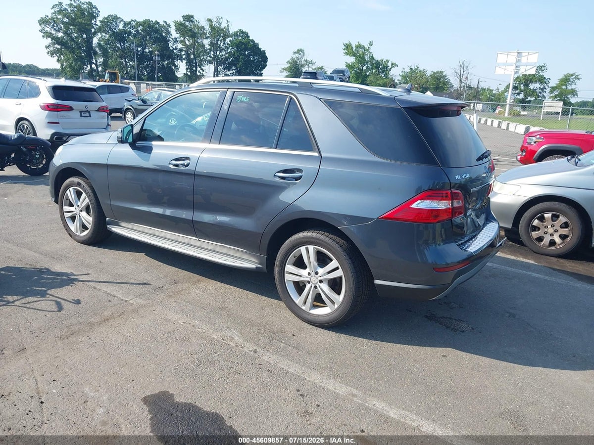 2015 MERCEDES-BENZ ML 350 4MATIC — снимка 3