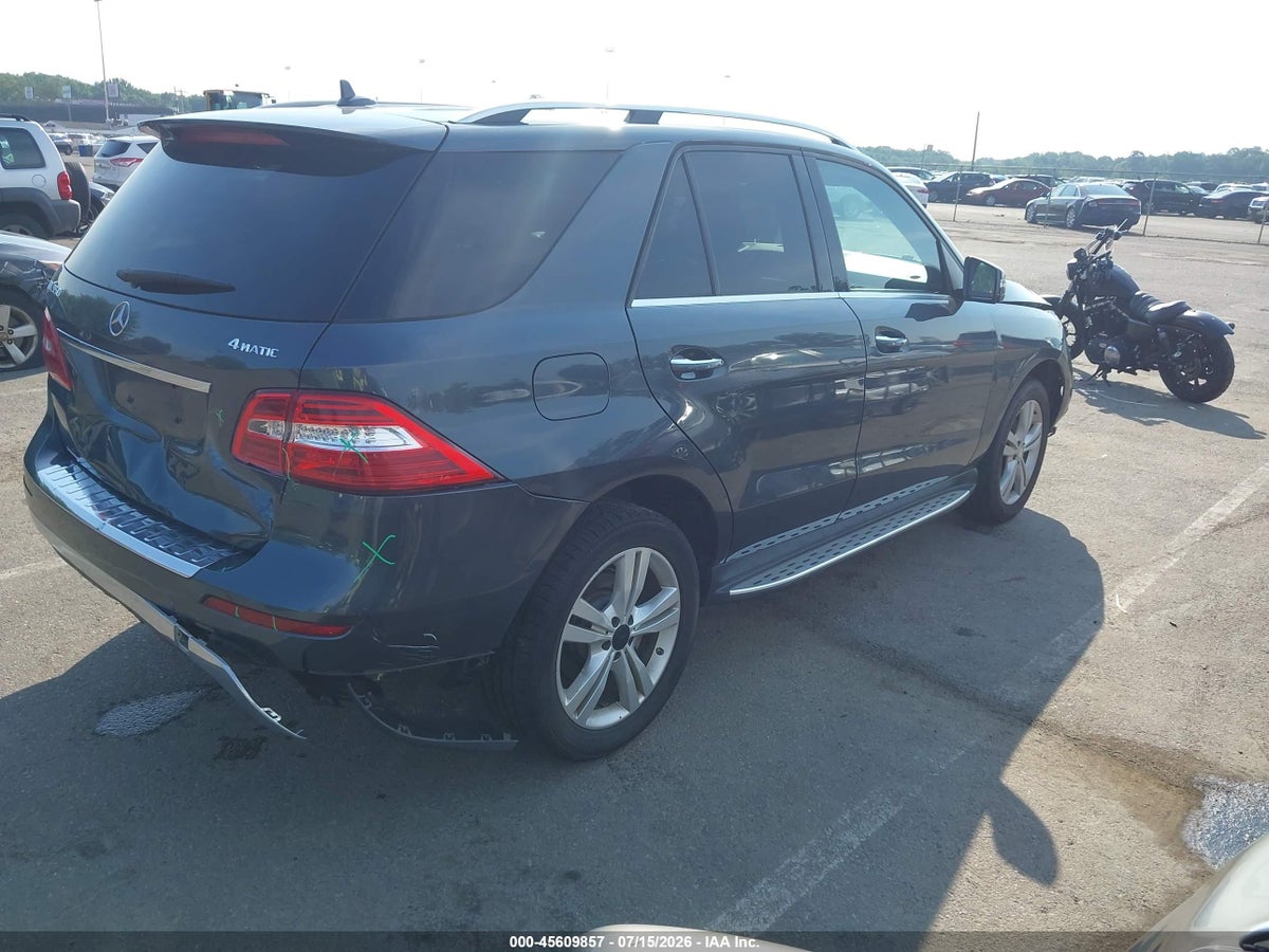 2015 MERCEDES-BENZ ML 350 4MATIC — снимка 4