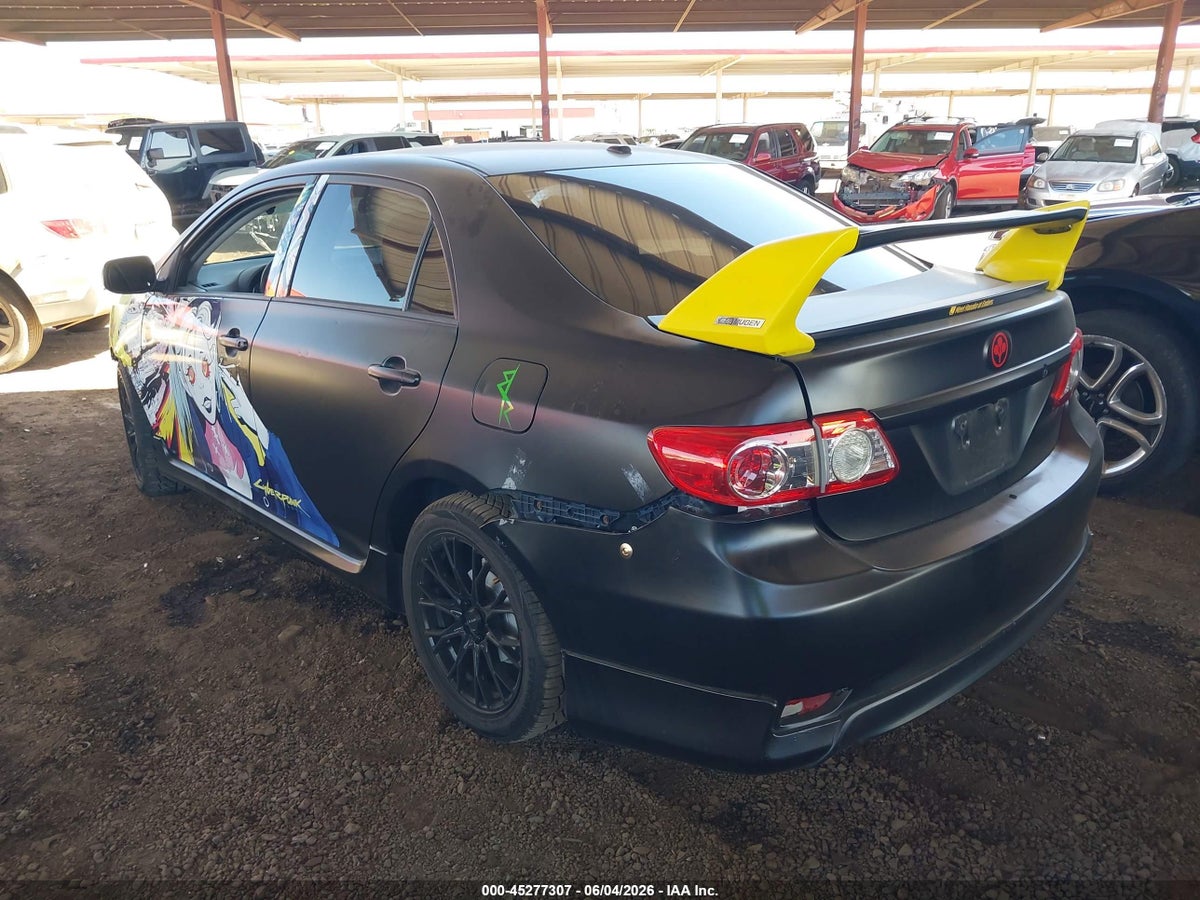 2012 TOYOTA COROLLA S — снимка 3