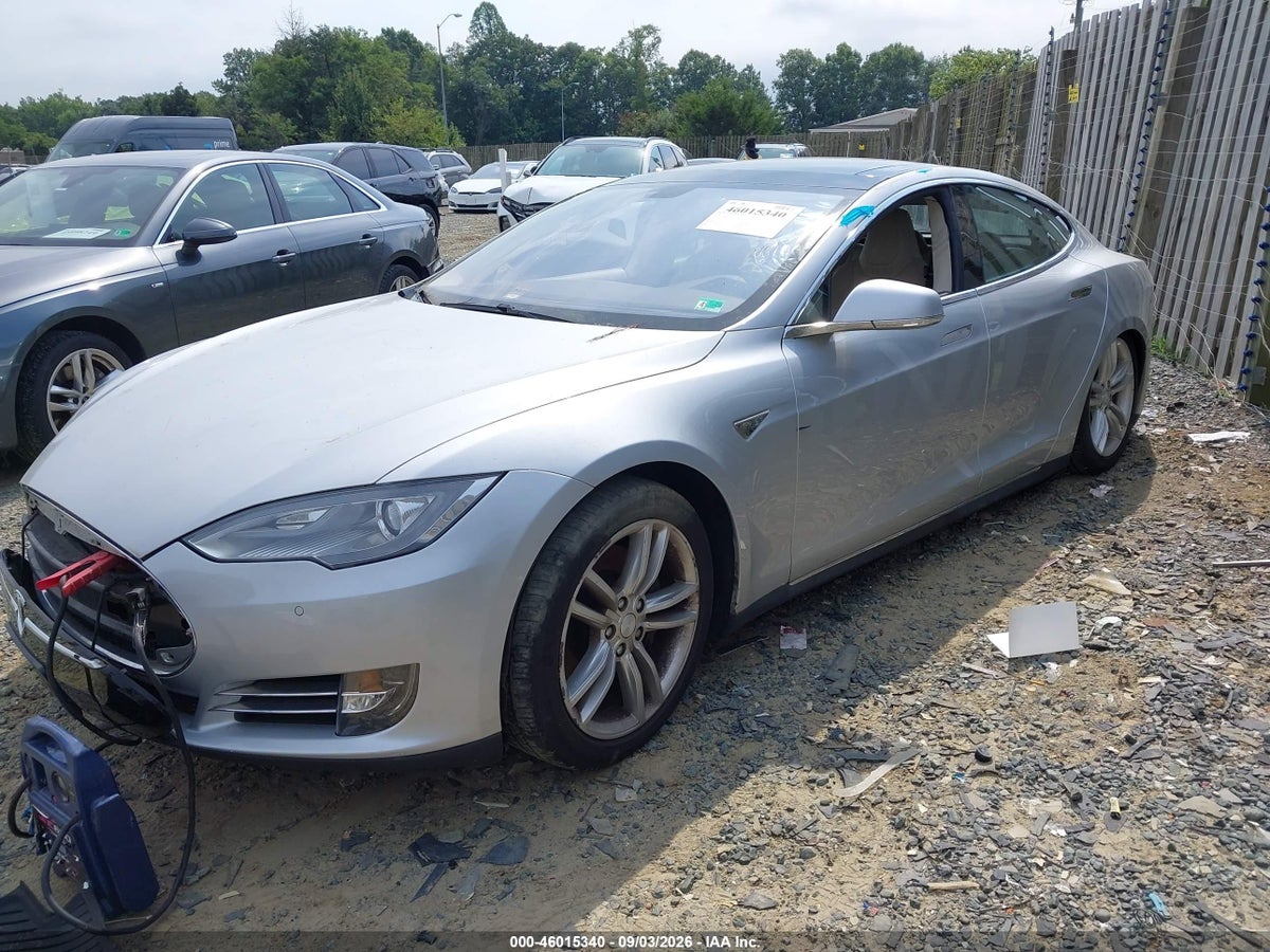 2014 TESLA MODEL S — снимка 2
