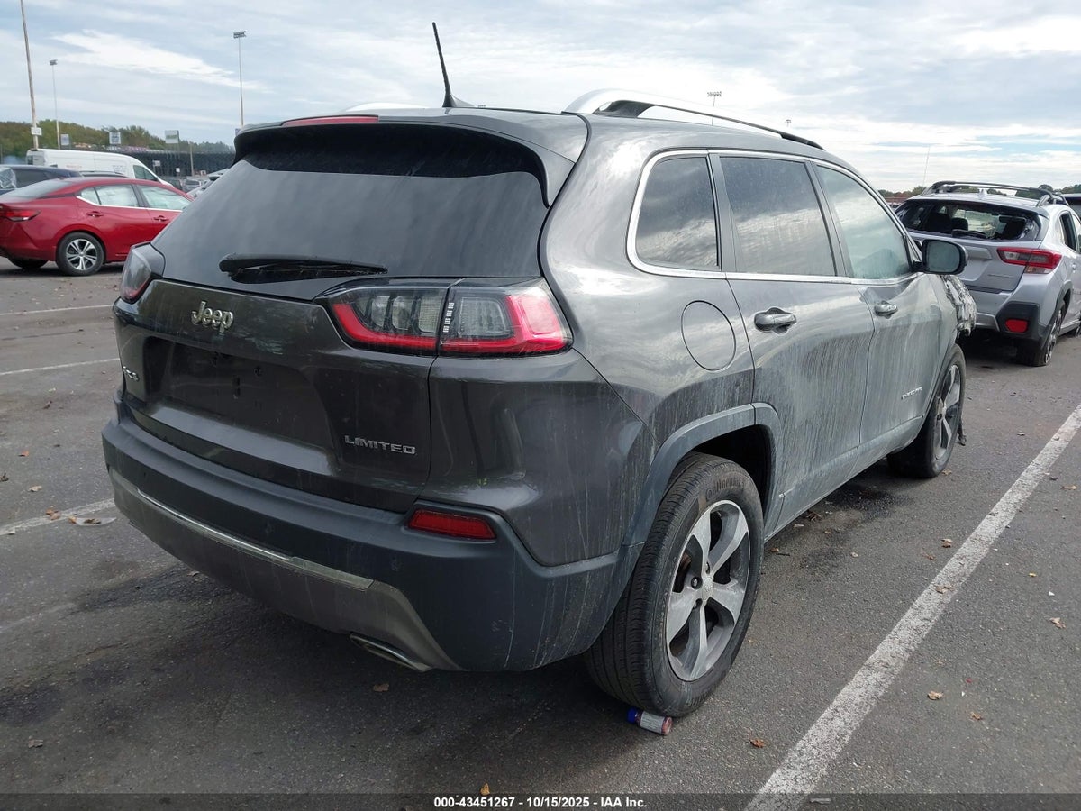 2019 JEEP CHEROKEE LIMITED 4X4 — снимка 4