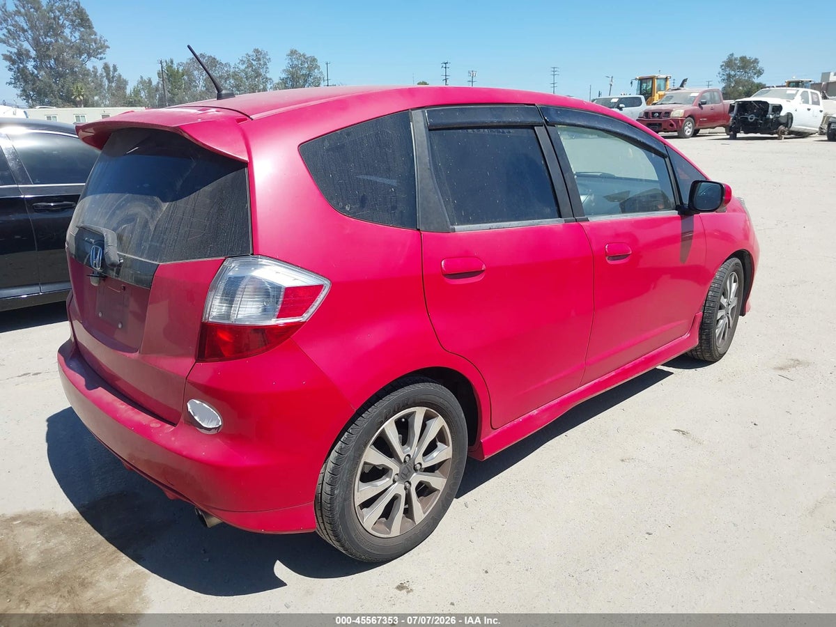 2012 HONDA FIT SPORT — снимка 4