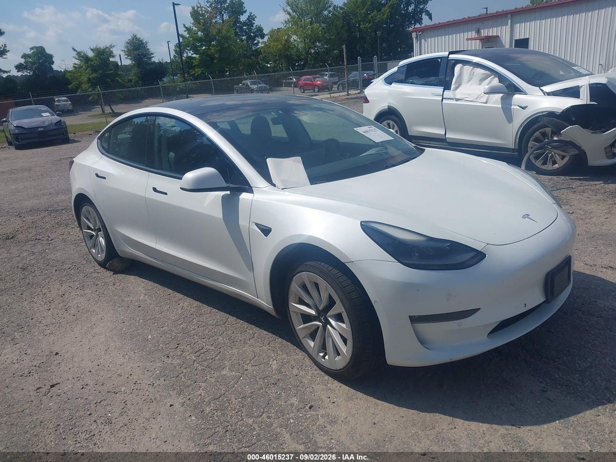 2021 TESLA MODEL 3 LONG RANGE DUAL MOTOR ALL-WHEEL DRIVE