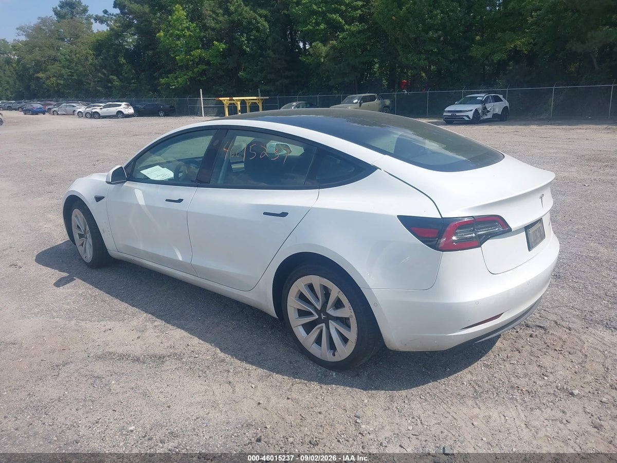 2021 TESLA MODEL 3 LONG RANGE DUAL MOTOR ALL-WHEEL DRIVE — снимка 3