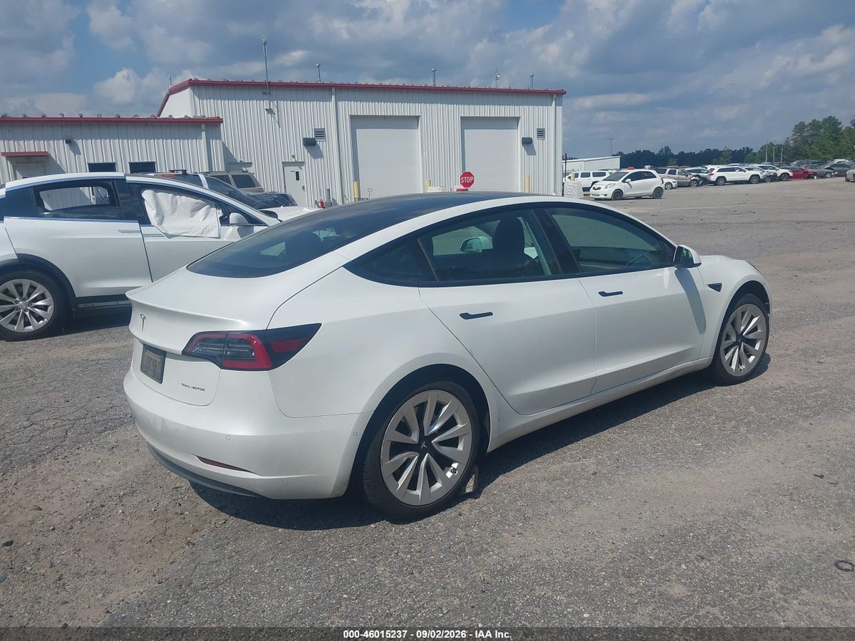 2021 TESLA MODEL 3 LONG RANGE DUAL MOTOR ALL-WHEEL DRIVE — снимка 4
