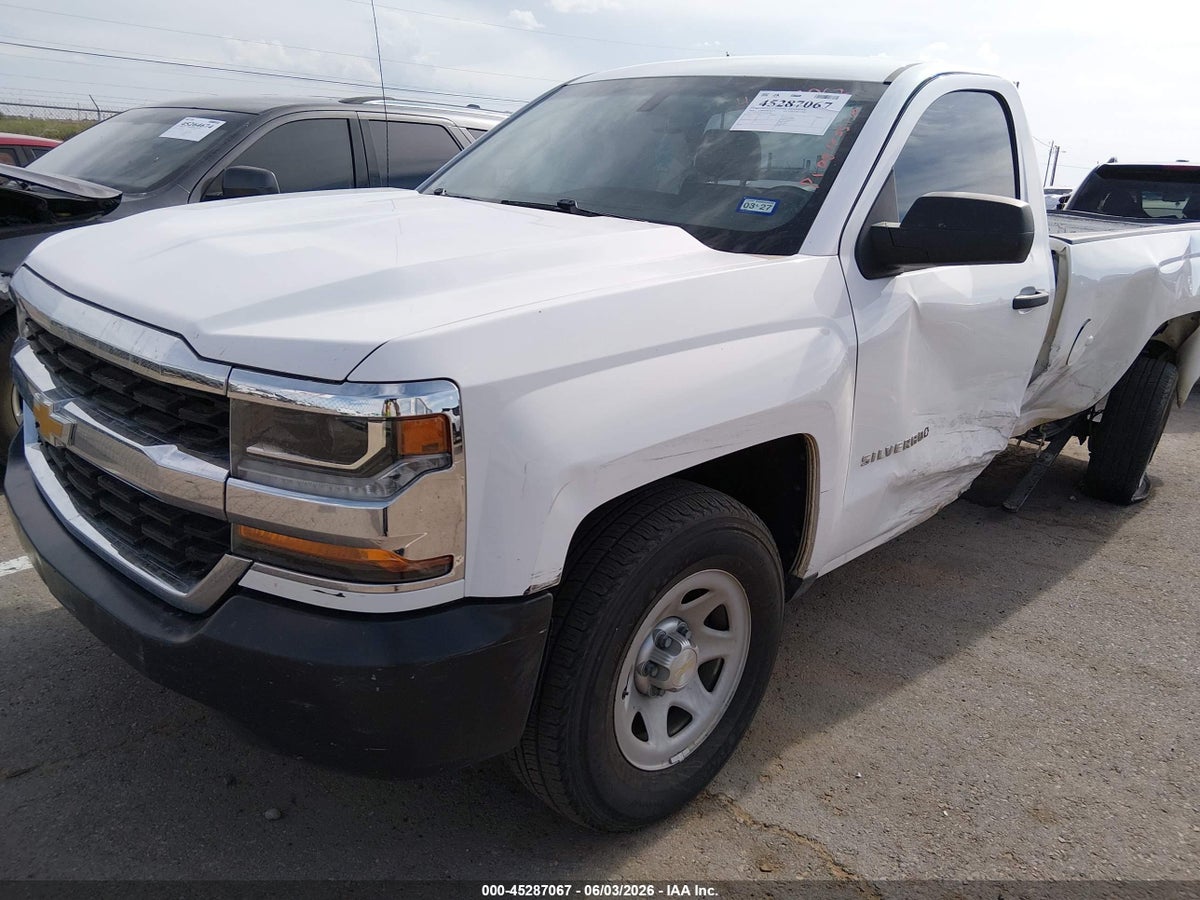 2018 CHEVROLET SILVERADO 1500 WT — снимка 2