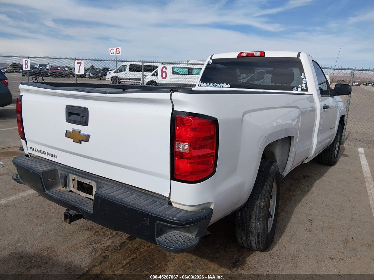 2018 CHEVROLET SILVERADO 1500 WT — снимка 4