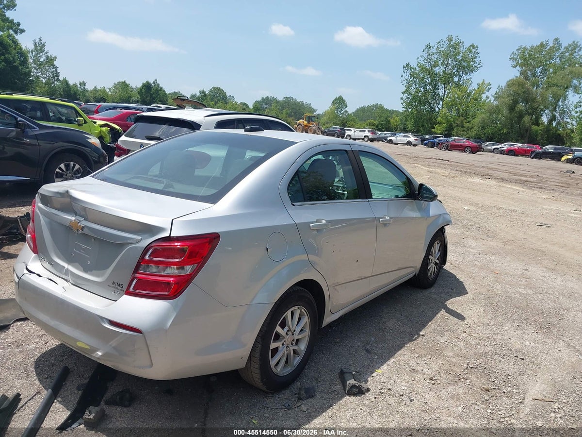 2017 CHEVROLET SONIC LT AUTO — снимка 4