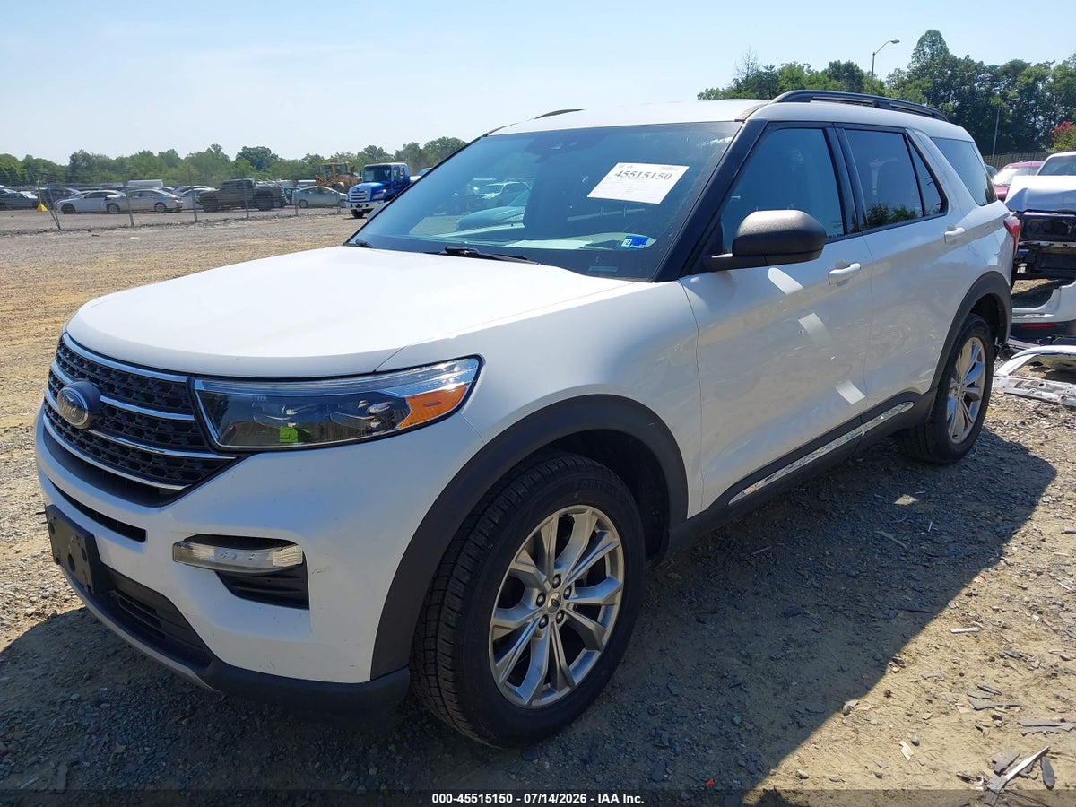 2021 FORD EXPLORER XLT — снимка 2