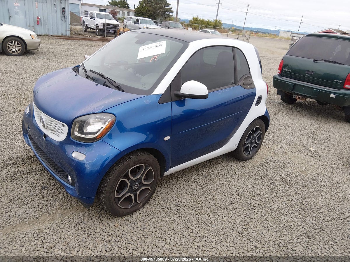 2016 SMART FORTWO PRIME — снимка 2