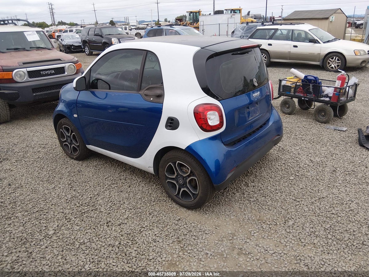 2016 SMART FORTWO PRIME — снимка 3