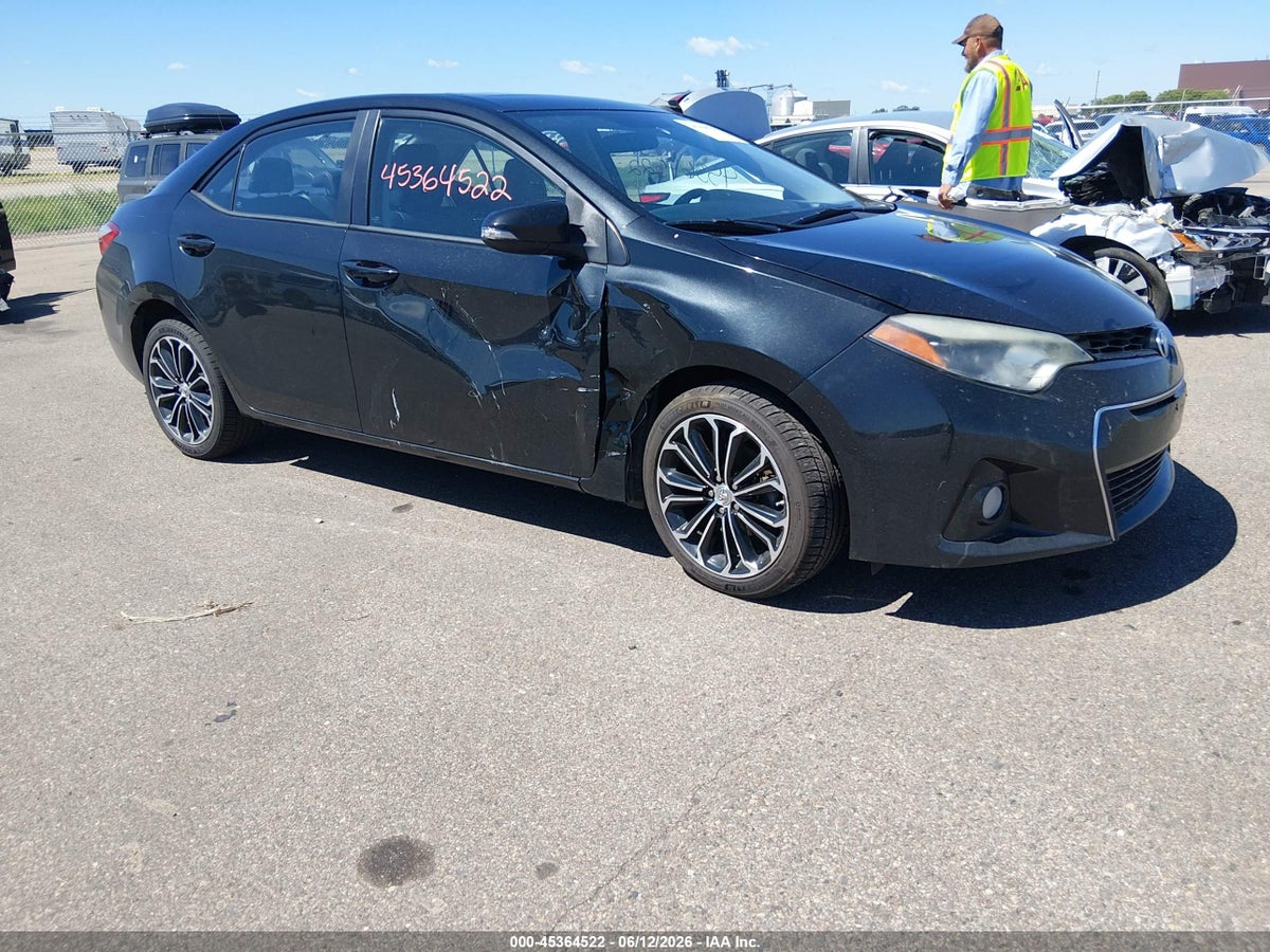 2014 TOYOTA COROLLA S PREMIUM