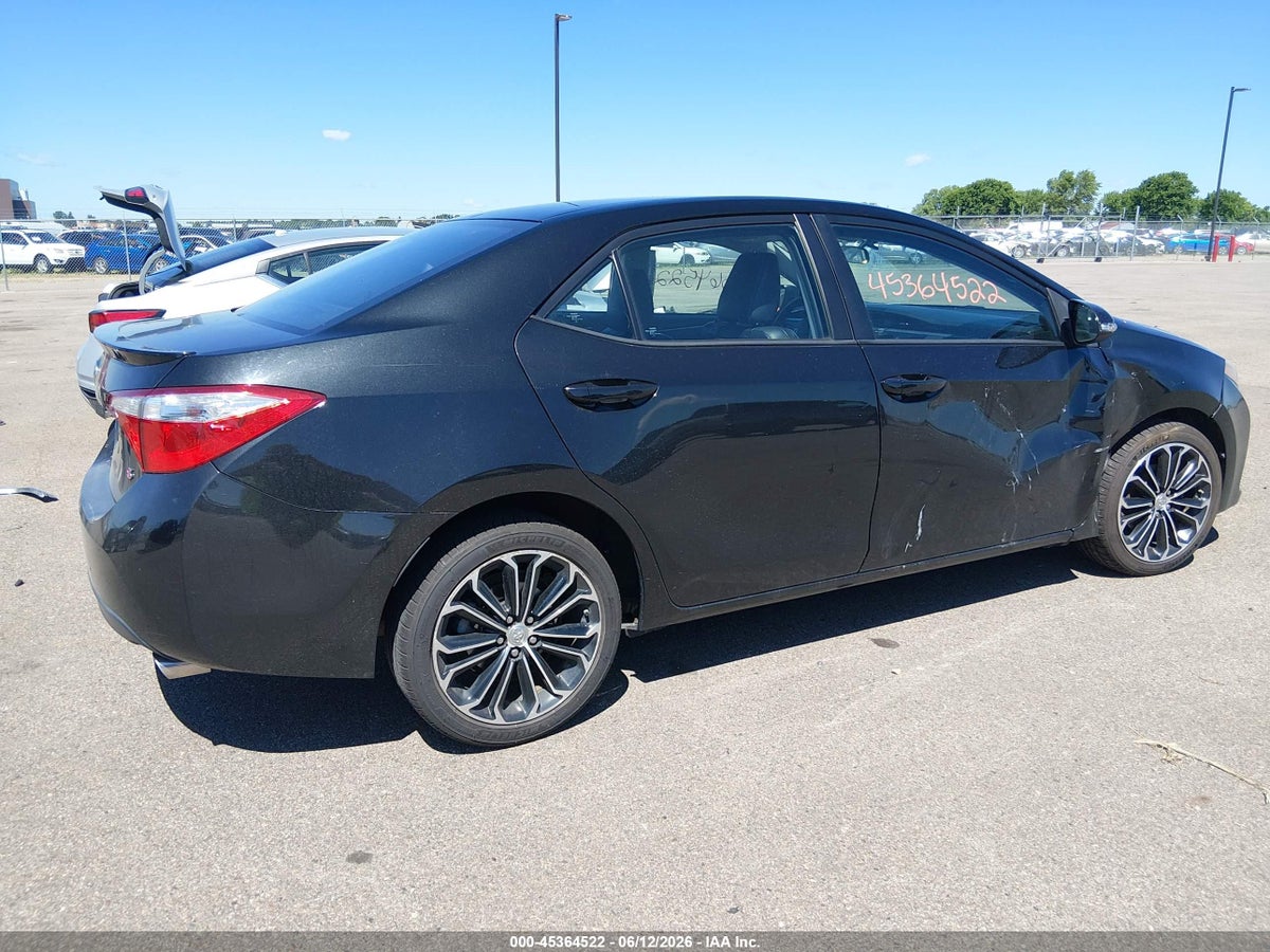 2014 TOYOTA COROLLA S PREMIUM — снимка 4