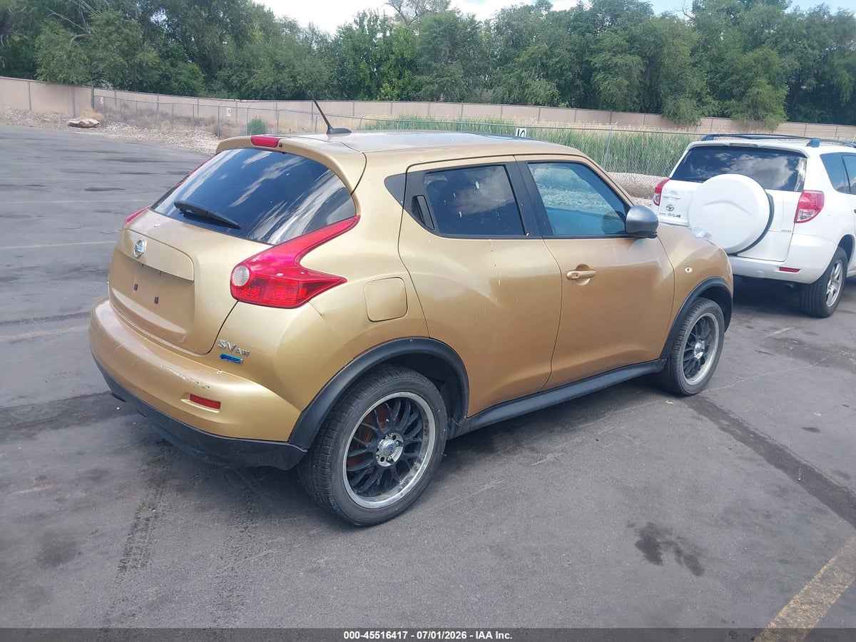 2013 NISSAN JUKE SV — снимка 4