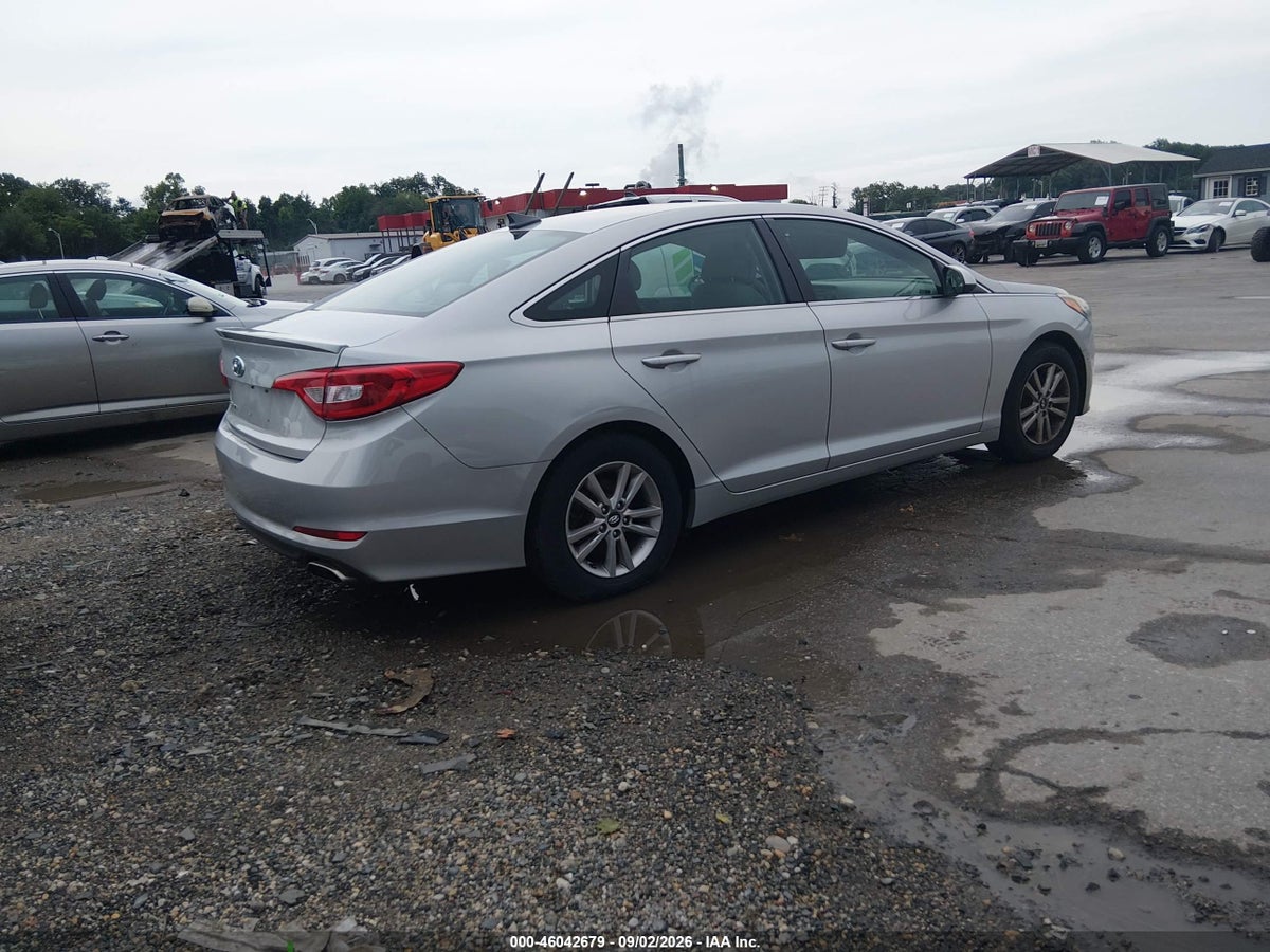 2015 HYUNDAI SONATA SE — снимка 4