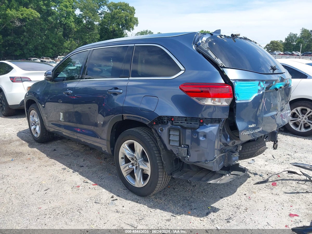 2017 TOYOTA HIGHLANDER LIMITED — снимка 3