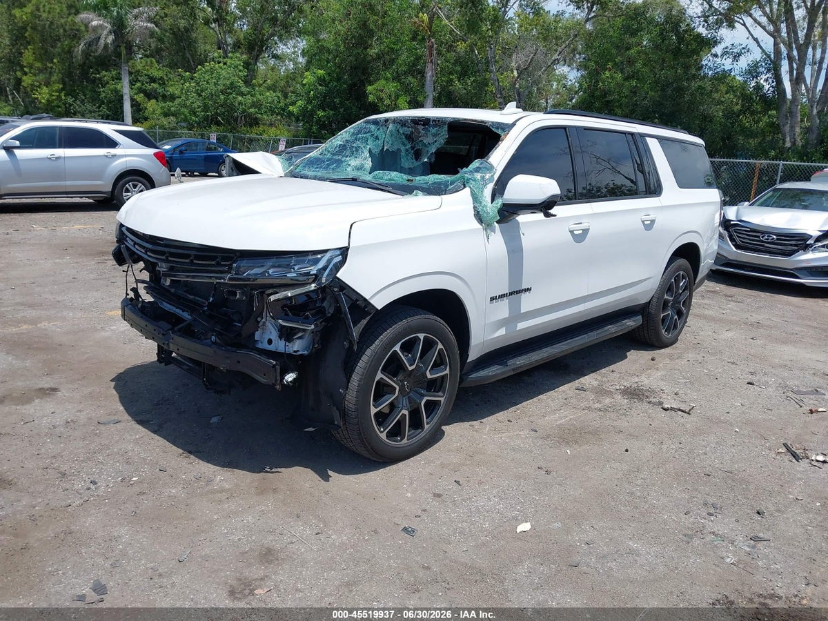 2021 CHEVROLET SUBURBAN 2WD RST — снимка 2