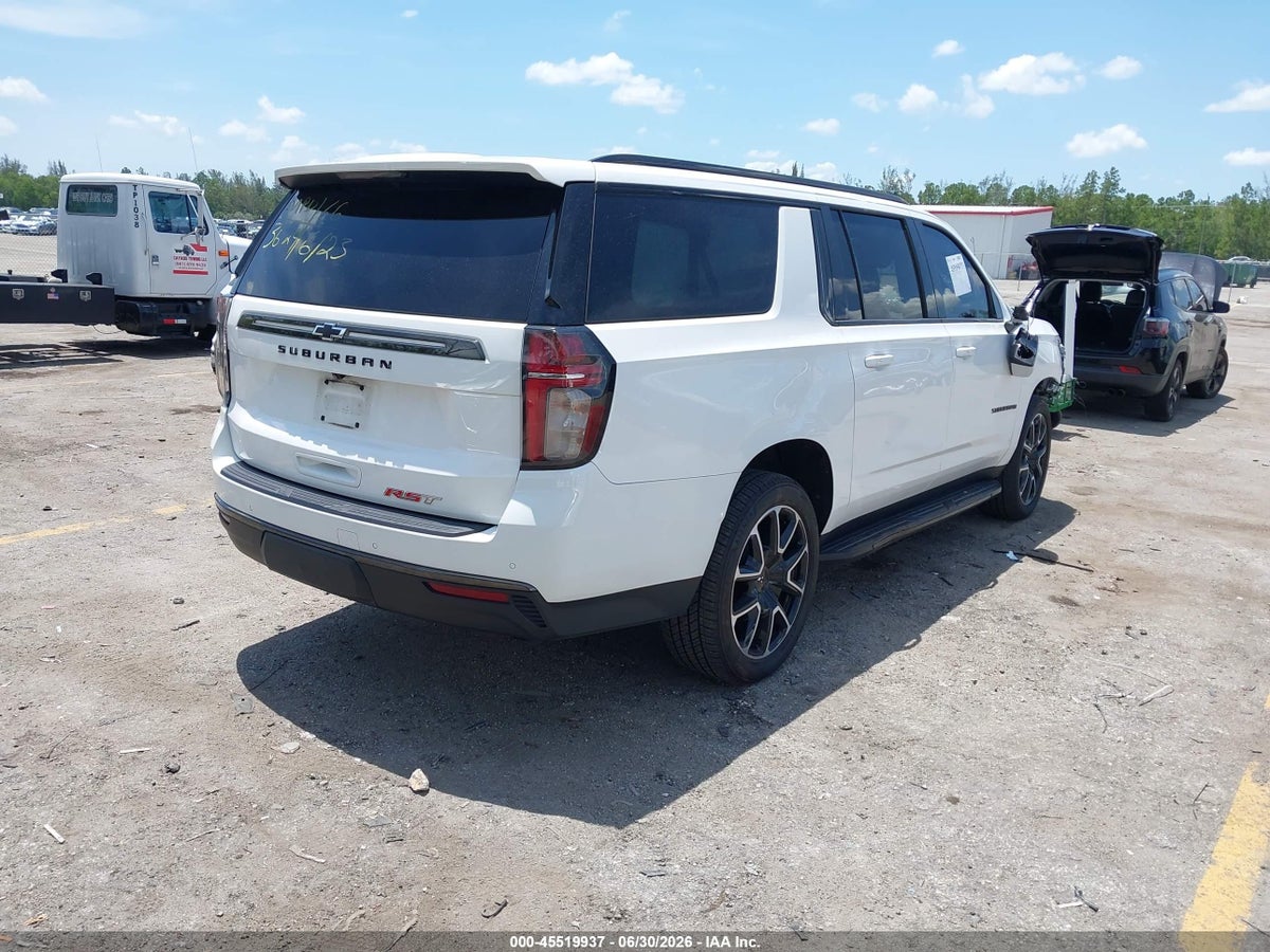 2021 CHEVROLET SUBURBAN 2WD RST — снимка 4