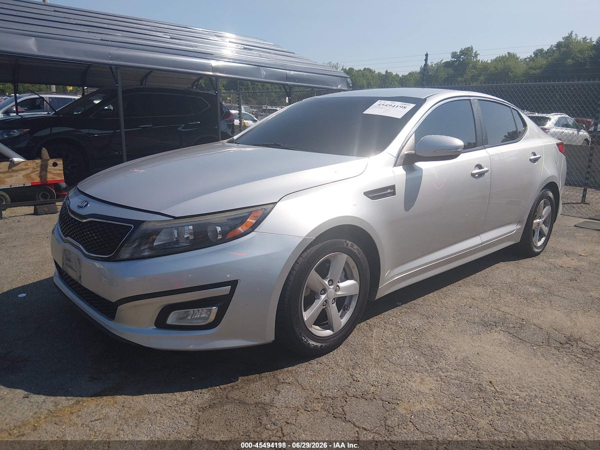 2014 KIA OPTIMA LX — снимка 2