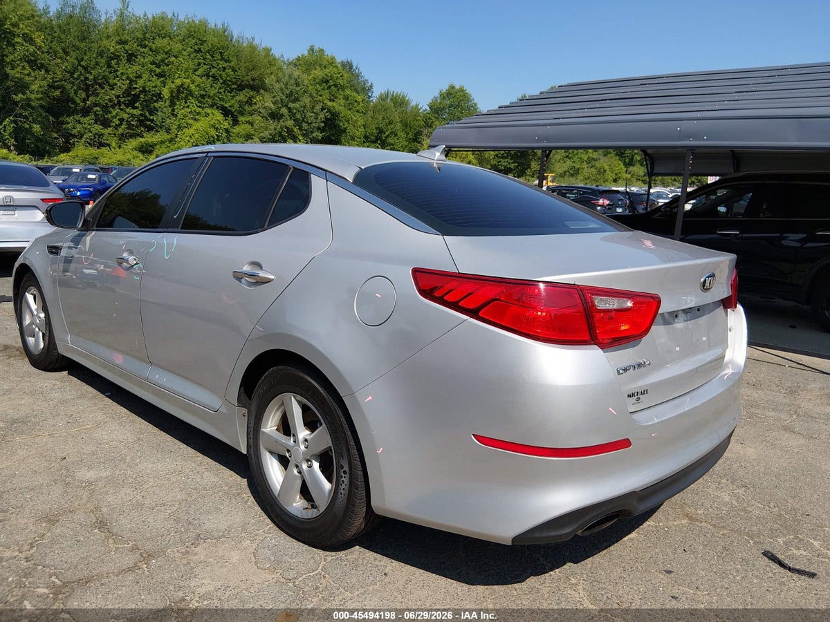 2014 KIA OPTIMA LX — снимка 3