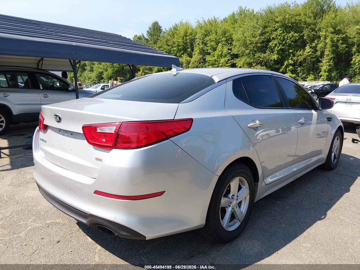 2014 KIA OPTIMA LX — снимка 4