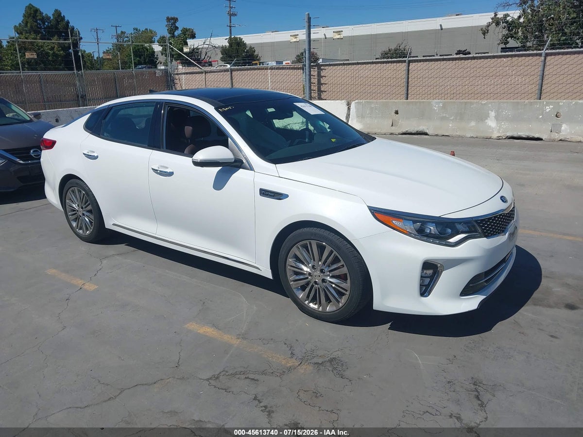 2018 KIA OPTIMA SX TURBO