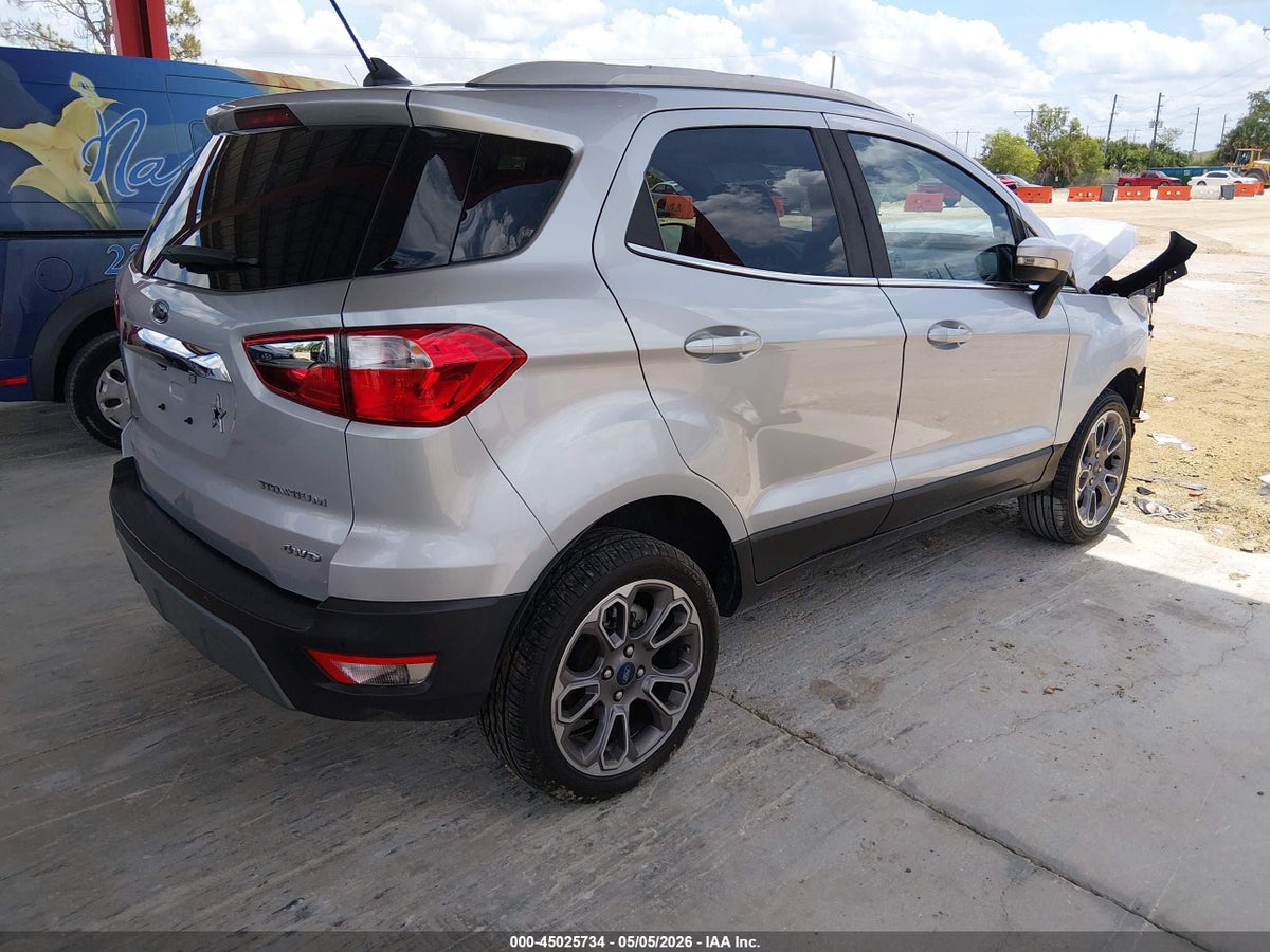 2020 FORD ECOSPORT TITANIUM — снимка 4