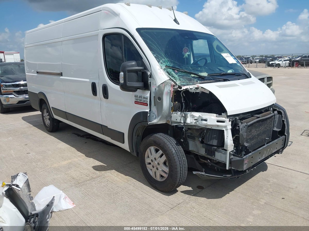 2022 RAM PROMASTER 3500 CARGO VAN HIGH ROOF 159 WB EXT