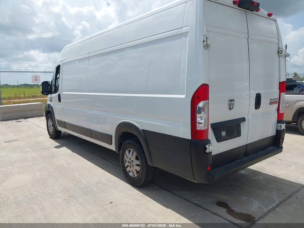 2022 RAM PROMASTER 3500 CARGO VAN HIGH ROOF 159 WB EXT — снимка 3