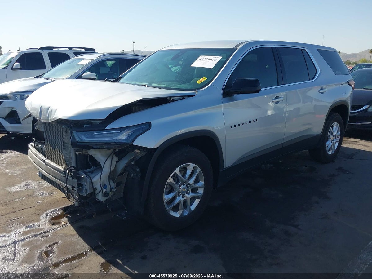 2022 CHEVROLET TRAVERSE FWD LS — снимка 2