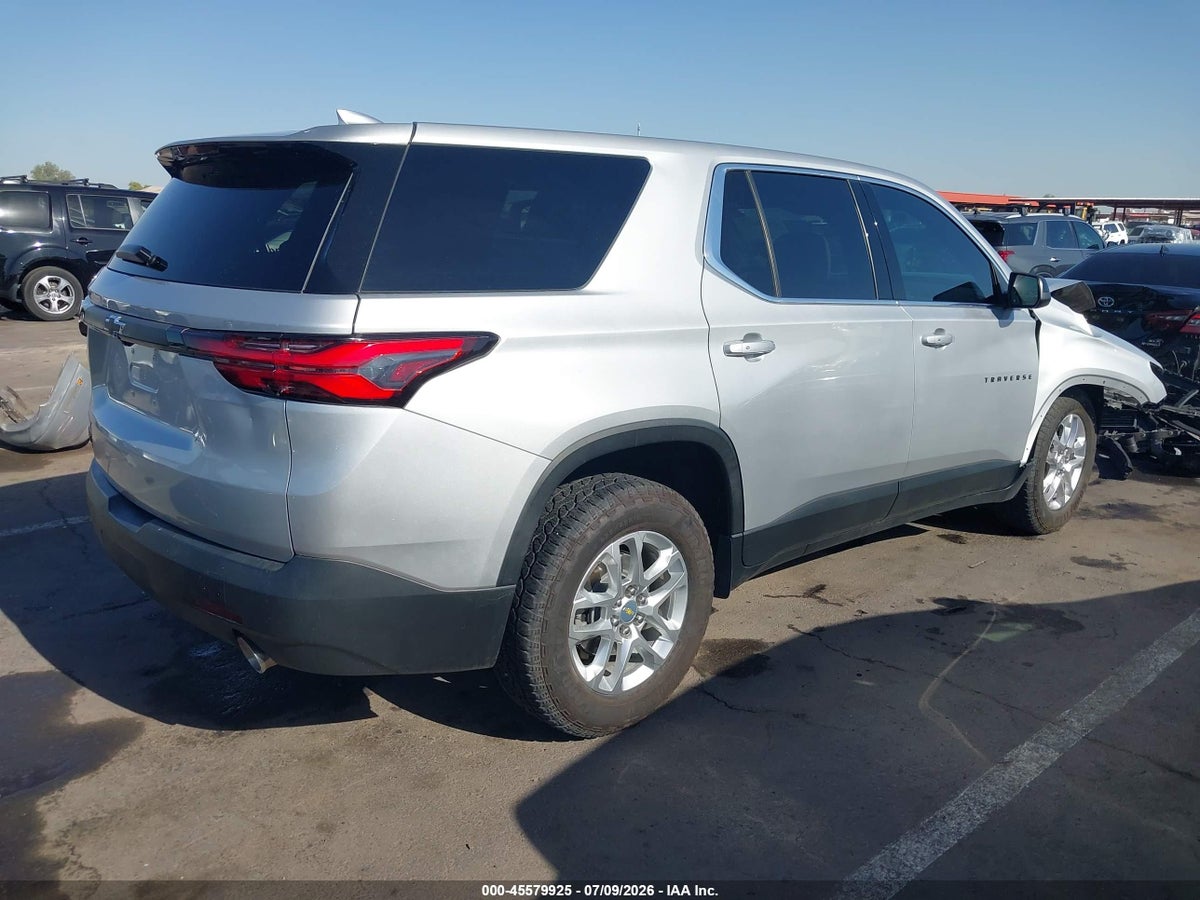 2022 CHEVROLET TRAVERSE FWD LS — снимка 4